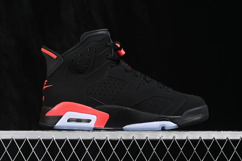 All categories Air Jordan Jordan series basketball shoes Air Jordan 6 GX foreign trade version Air Jordan 6 "Infrared" AJ6 Joe 6 new black infrared CT8529-001